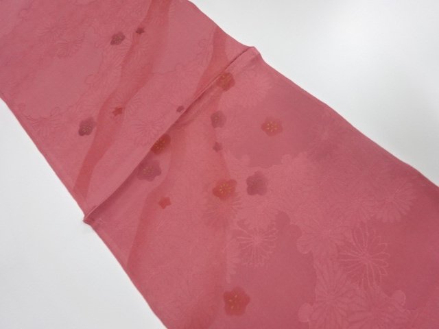 未使用品　正絹　帯揚げ